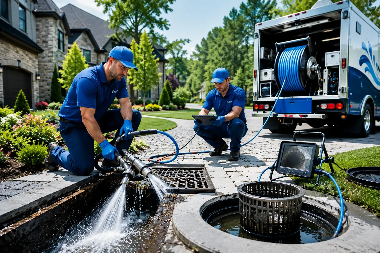 Local outdoor drain cleaning professionals in Rozel, KS