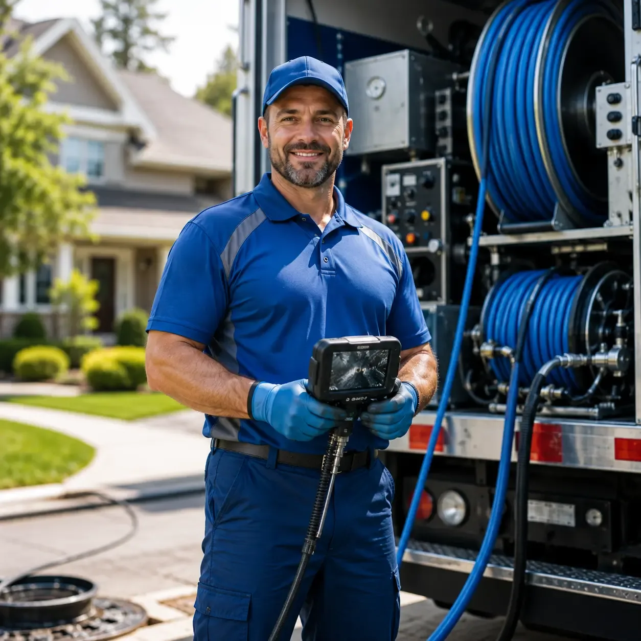Local outdoor drain cleaning specialists in Rozel, KS